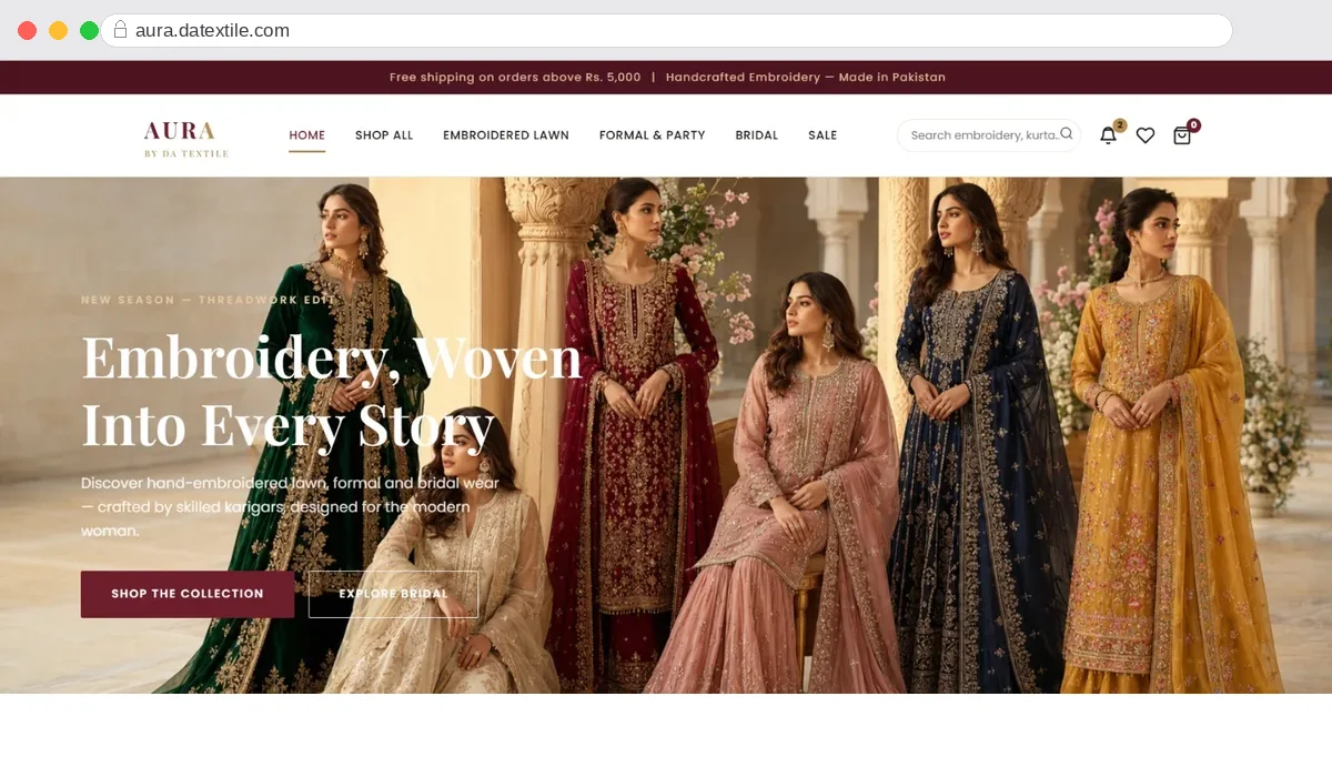 Premium E-Commerce Store website